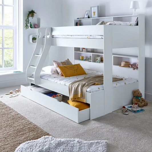 Oliver Triple Sleeper Bunk Bed - Bedmaster Oliver Triple Sleeper ModelBedroom