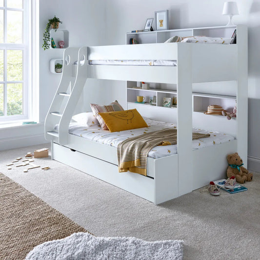 Oliver Triple Sleeper Bunk Bed - Bedmaster Oliver Triple Sleeper ModelBedroom