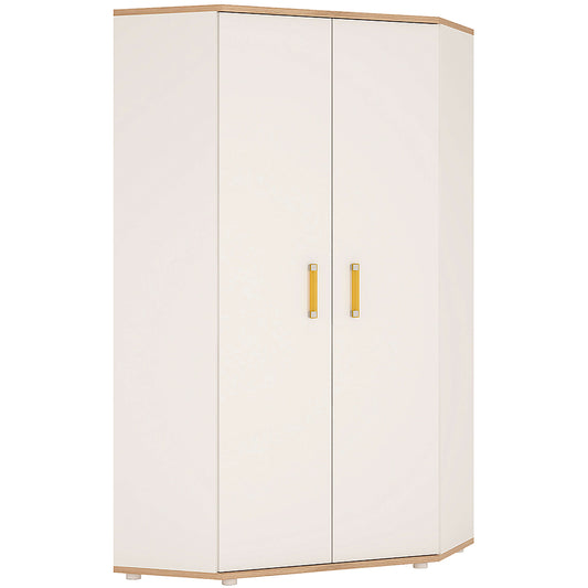 4KIDS Corner wardrobe with multi-colour handles ModelBedroom