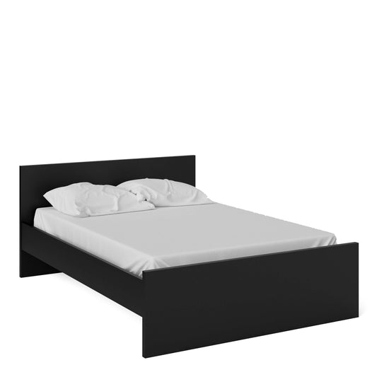 Naia Double Bed 4ft6 (140 x 190) in Black Matt ModelBedroom