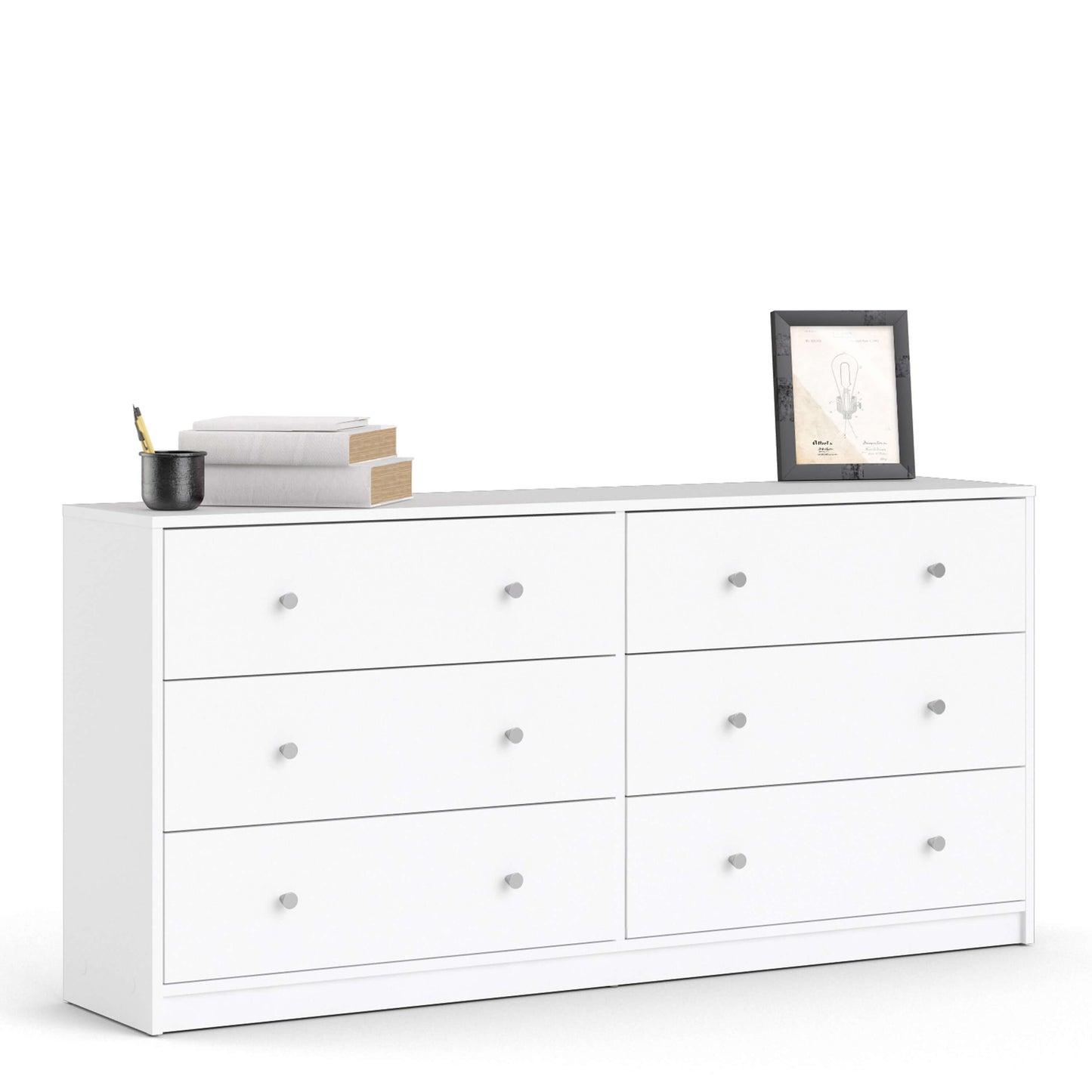 May Chest of 6 Drawers (3+3) - 6 Drawer Chest Of Drawers ModelBedroom
