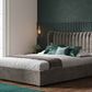 Emporia Beds Harcourt Mid Grey Velvet Ottoman Bed ModelBedroom