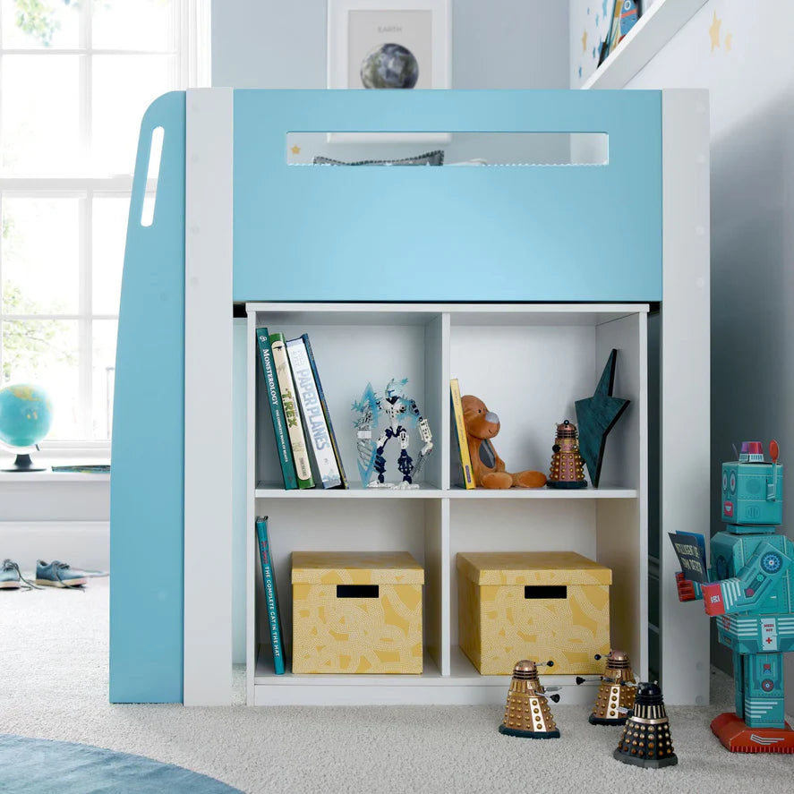 Bedmaster Lacy Mid Sleeper - Lacy Storage Mid Sleeper Bed ModelBedroom