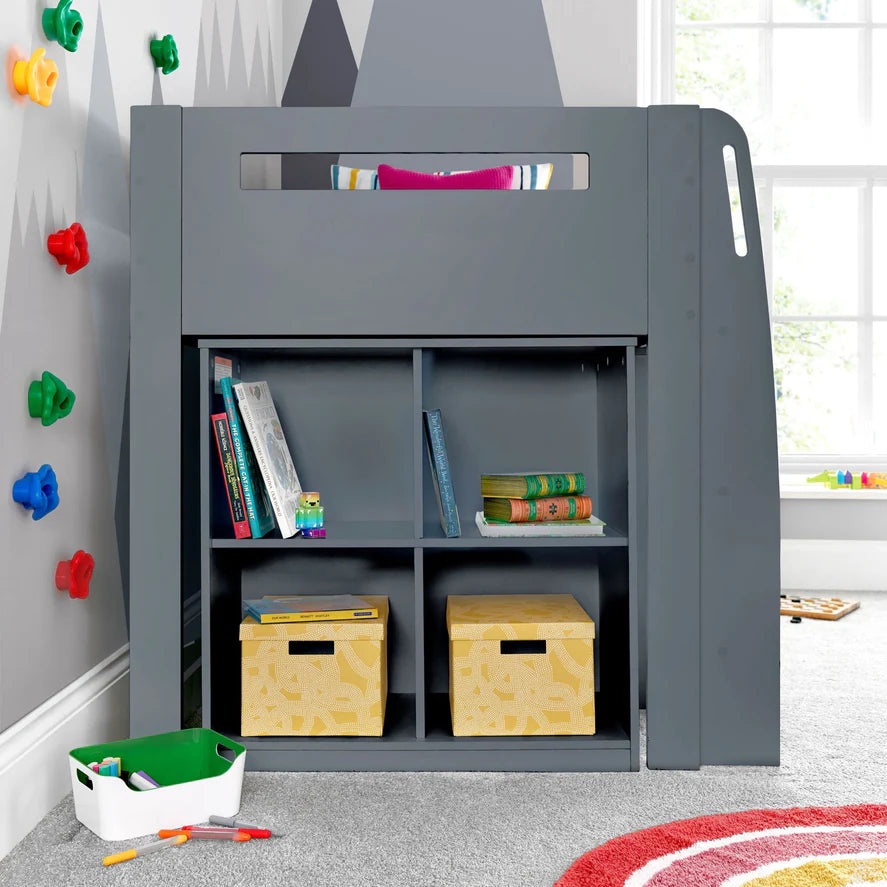 Bedmaster Lacy Mid Sleeper - Lacy Storage Mid Sleeper Bed ModelBedroom