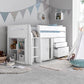 Bedmaster Lacy Mid Sleeper - Lacy Storage Mid Sleeper Bed ModelBedroom
