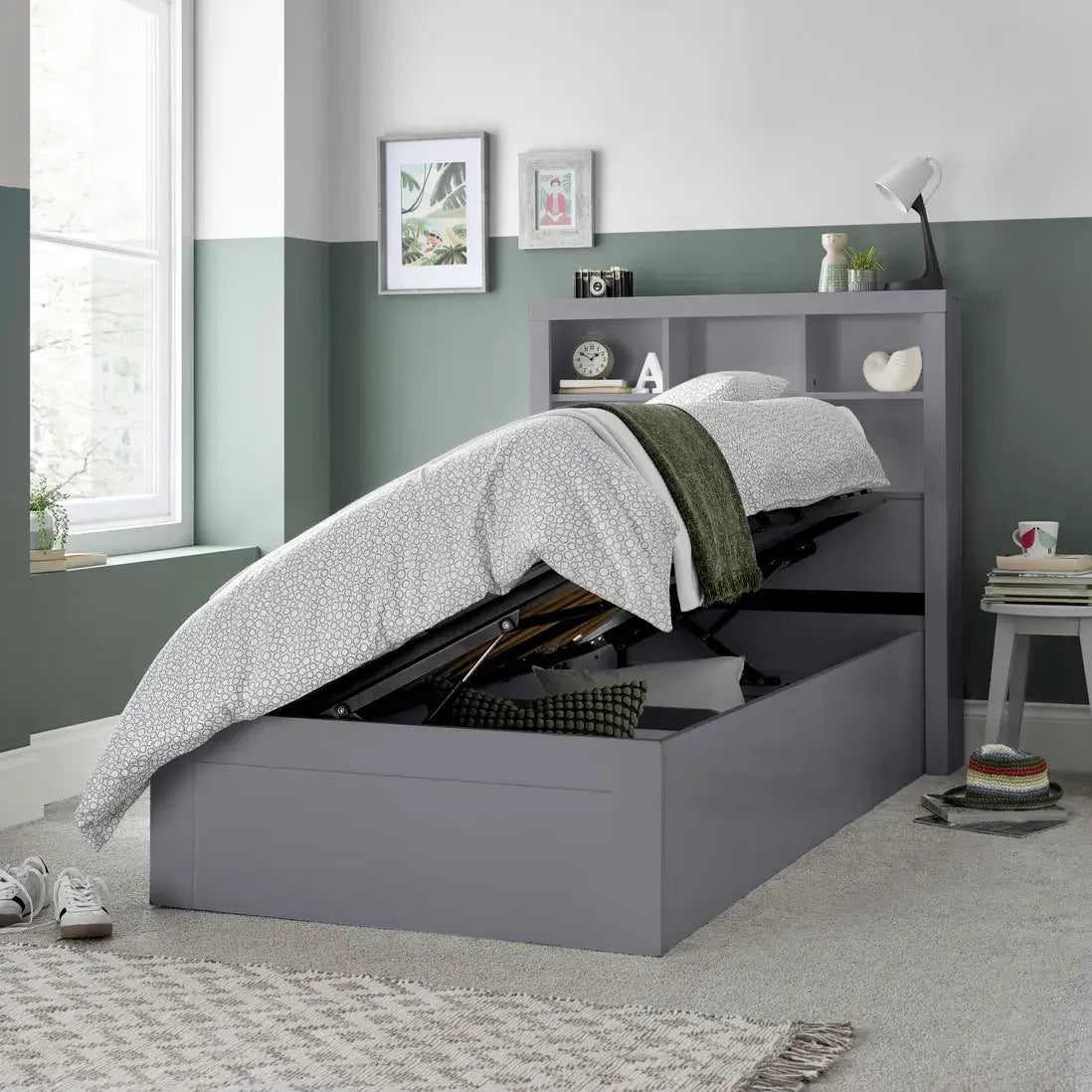 Bedmaster Oscar Wooden Ottoman Bed ModelBedroom