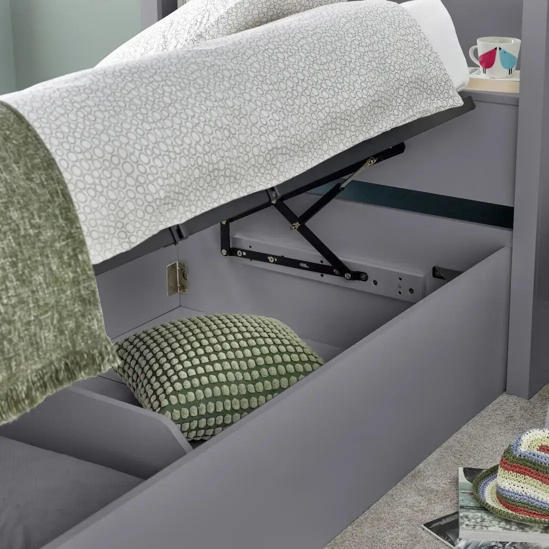 Bedmaster Oscar Wooden Ottoman Bed ModelBedroom