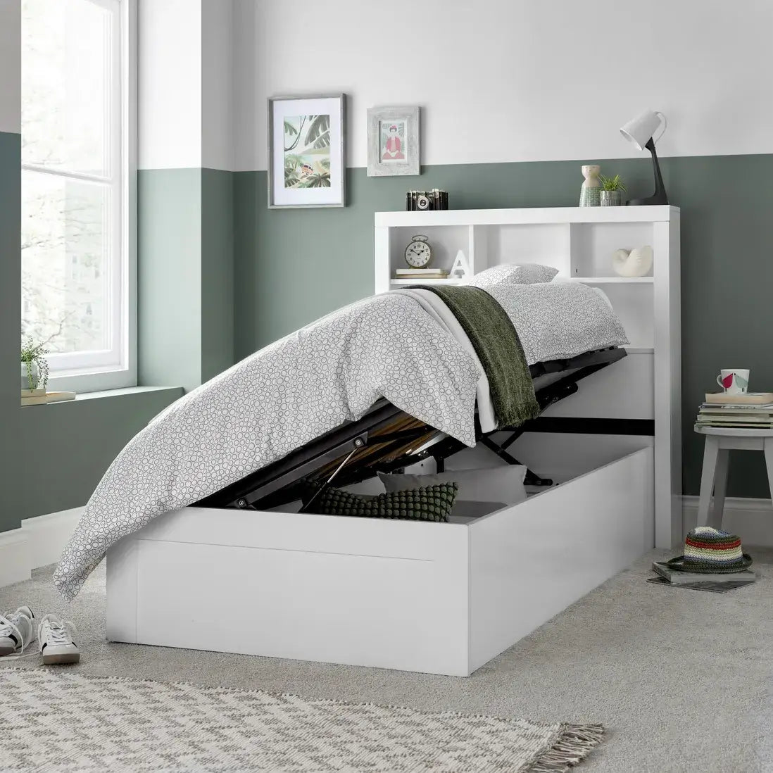 Bedmaster Oscar Wooden Ottoman Bed ModelBedroom