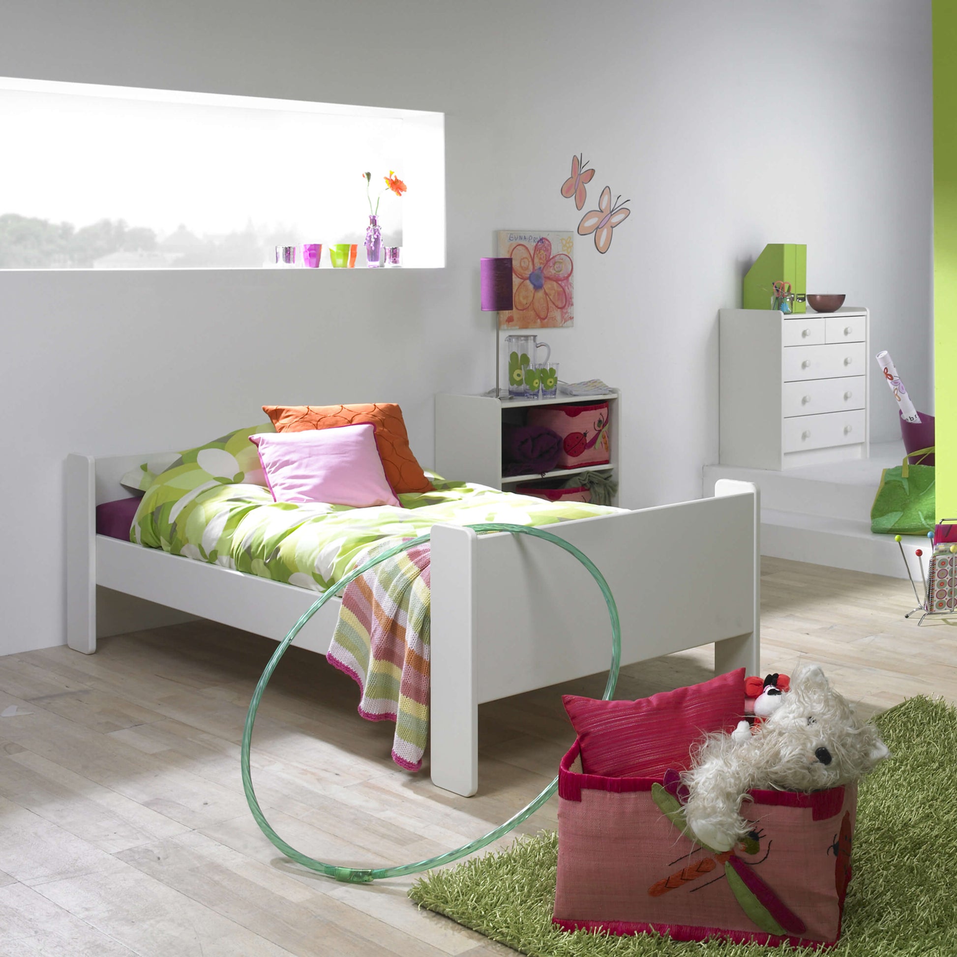 Steens for kids Single Bed White ModelBedroom