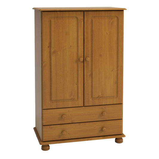 Richmond 2 Door Combi Wardrobe Pine ModelBedroom