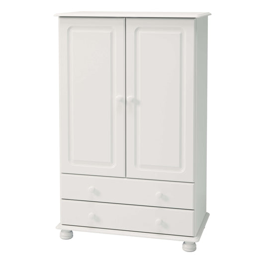 Richmond 2 Door Combi Wardrobe Off White ModelBedroom