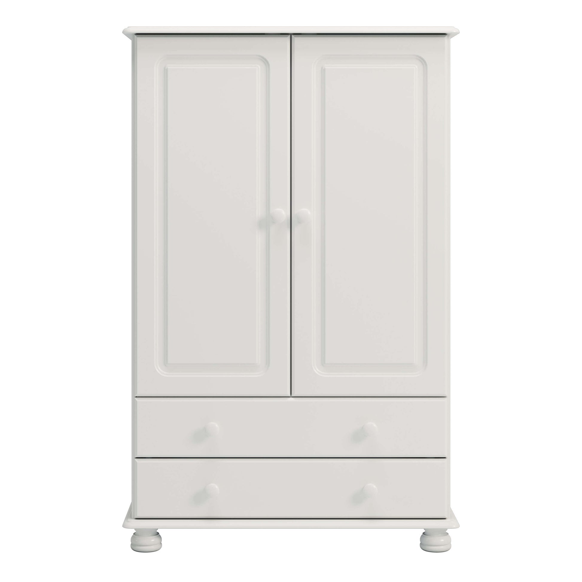 Richmond 2 Door Combi Wardrobe Off White ModelBedroom