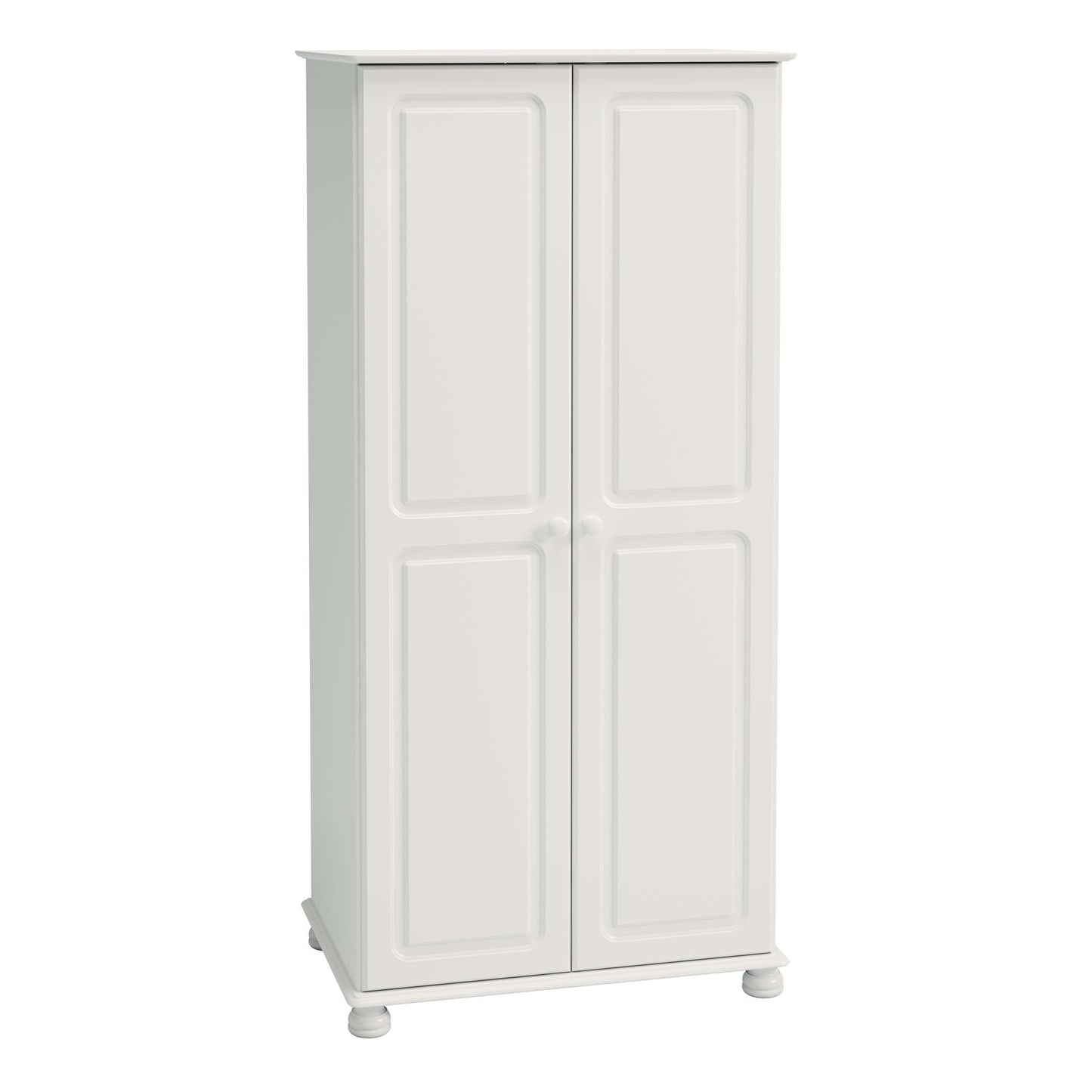 Richmond 2 Door Wardrobe Off White ModelBedroom