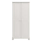 Richmond 2 Door Wardrobe Off White ModelBedroom