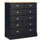 Steens Nola 4+2 Drawer Chest - 6 Drawer Chest of Drawers ModelBedroom