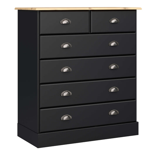 Steens Nola 4+2 Drawer Chest - 6 Drawer Chest of Drawers ModelBedroom