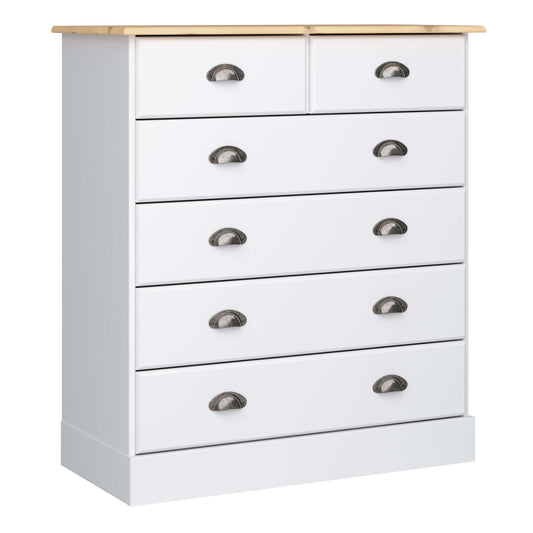 Steens Nola 4+2 Drawer Chest - 6 Drawer Chest of Drawers ModelBedroom