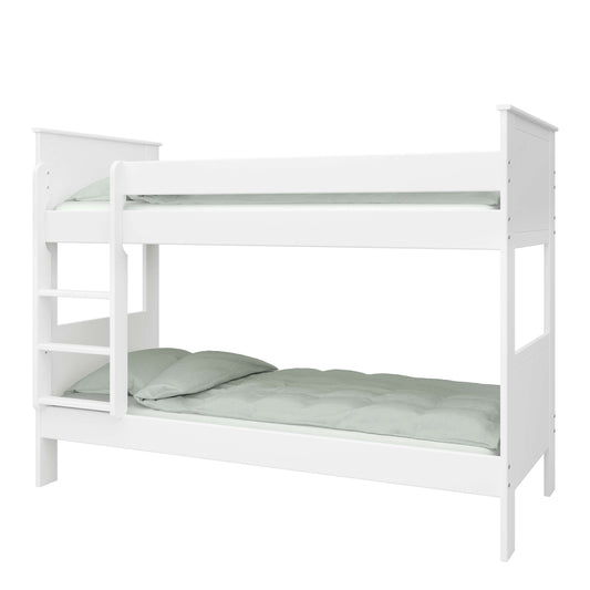 Alba Bunk Bed White ModelBedroom