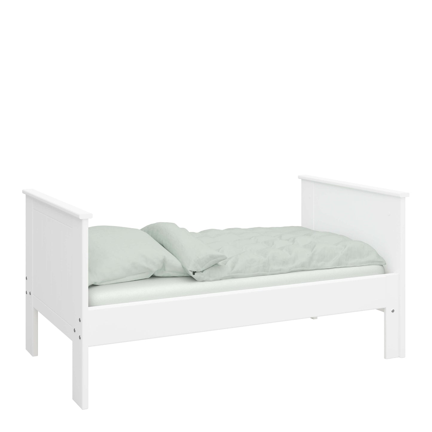 Alba Extendable Bed White ModelBedroom