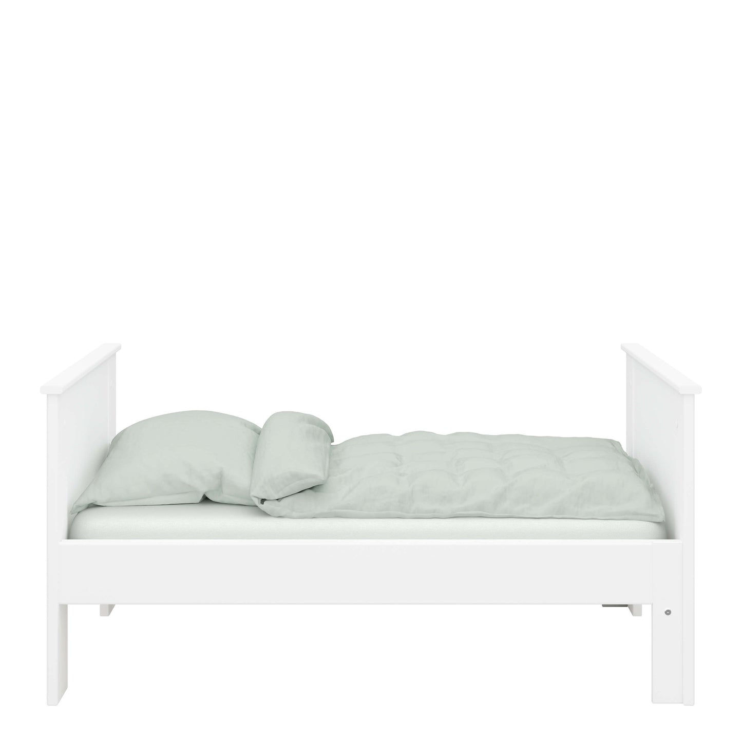 Alba Extendable Bed White ModelBedroom