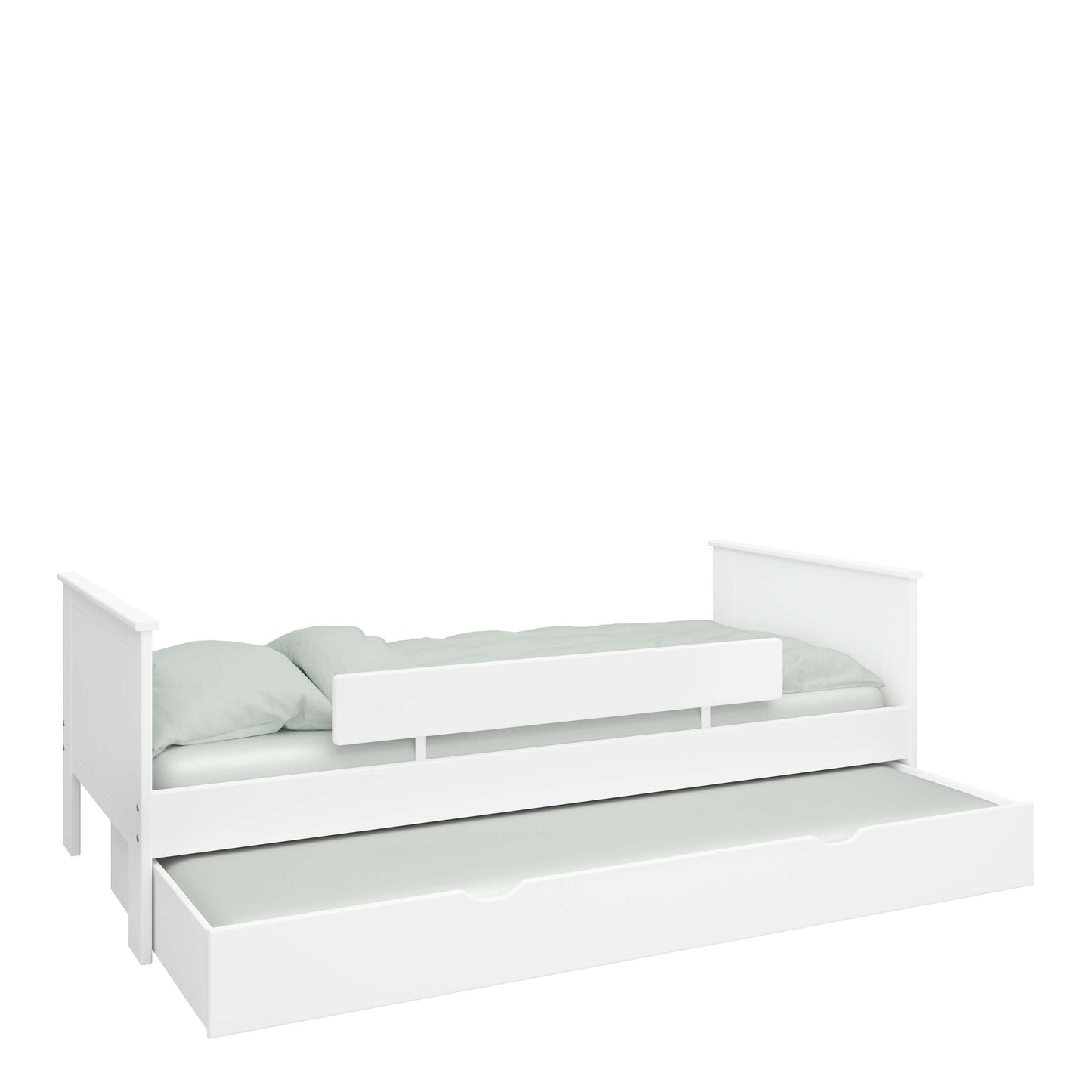 Alba Single Bed White ModelBedroom