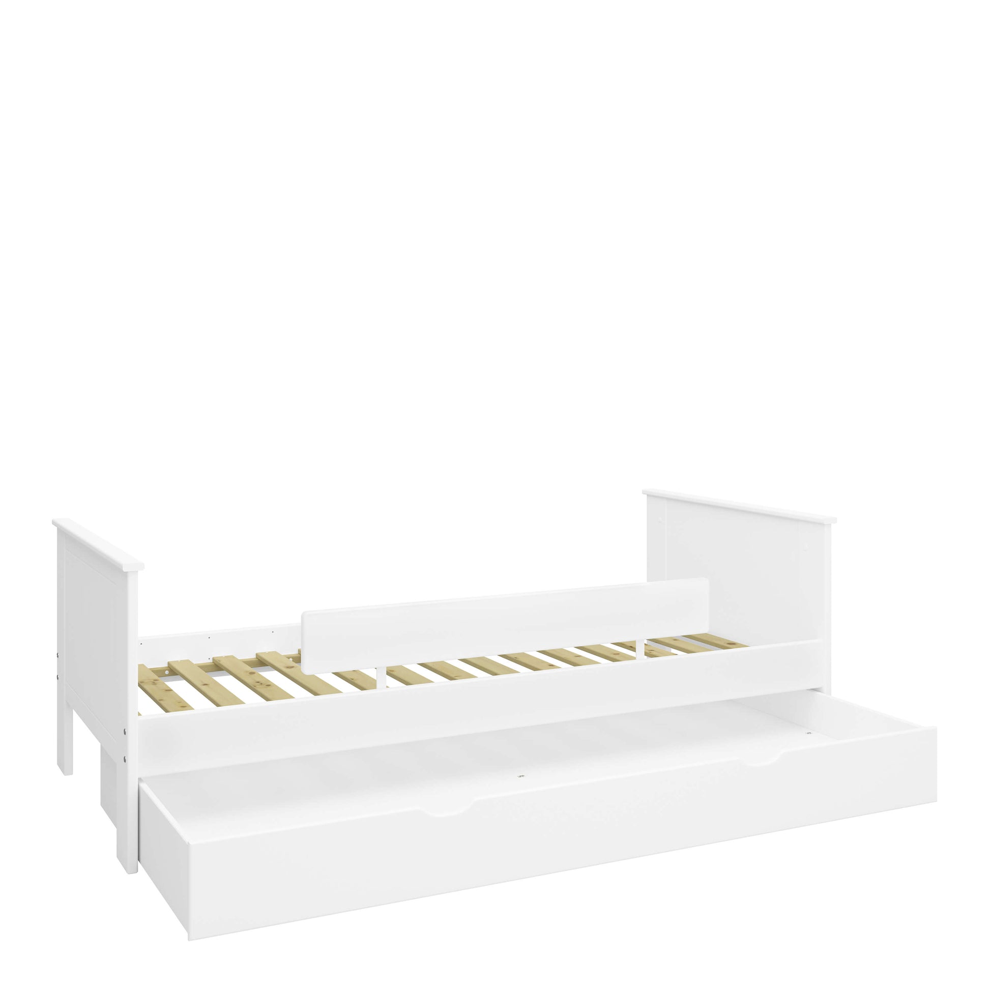 Alba Single Bed White ModelBedroom