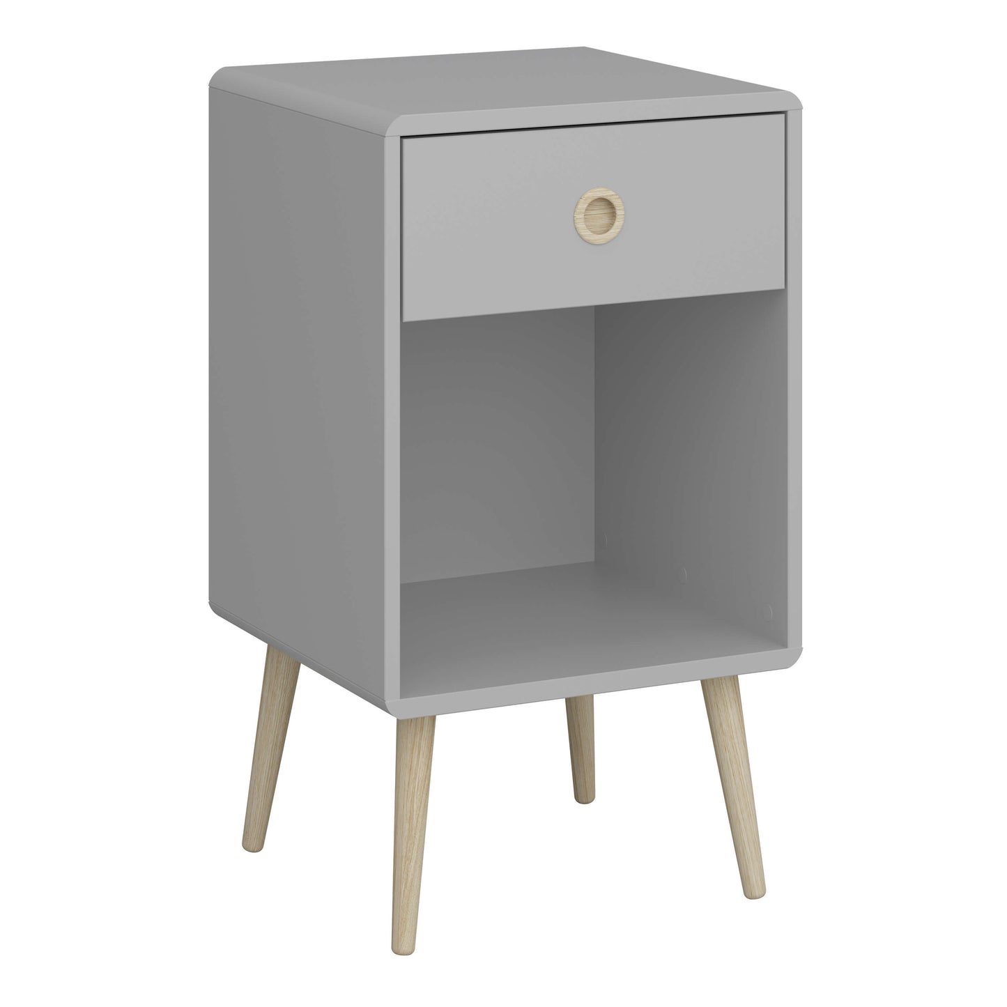 Softline 1 Drawer Chest Grey ModelBedroom