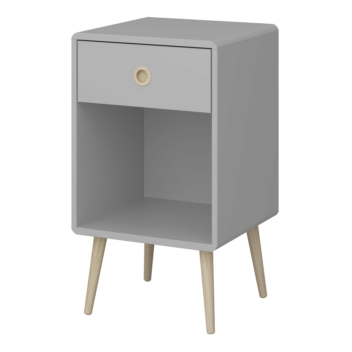 Softline 1 Drawer Chest Grey ModelBedroom