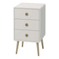 Softline 3 Drawer Chest Off White ModelBedroom