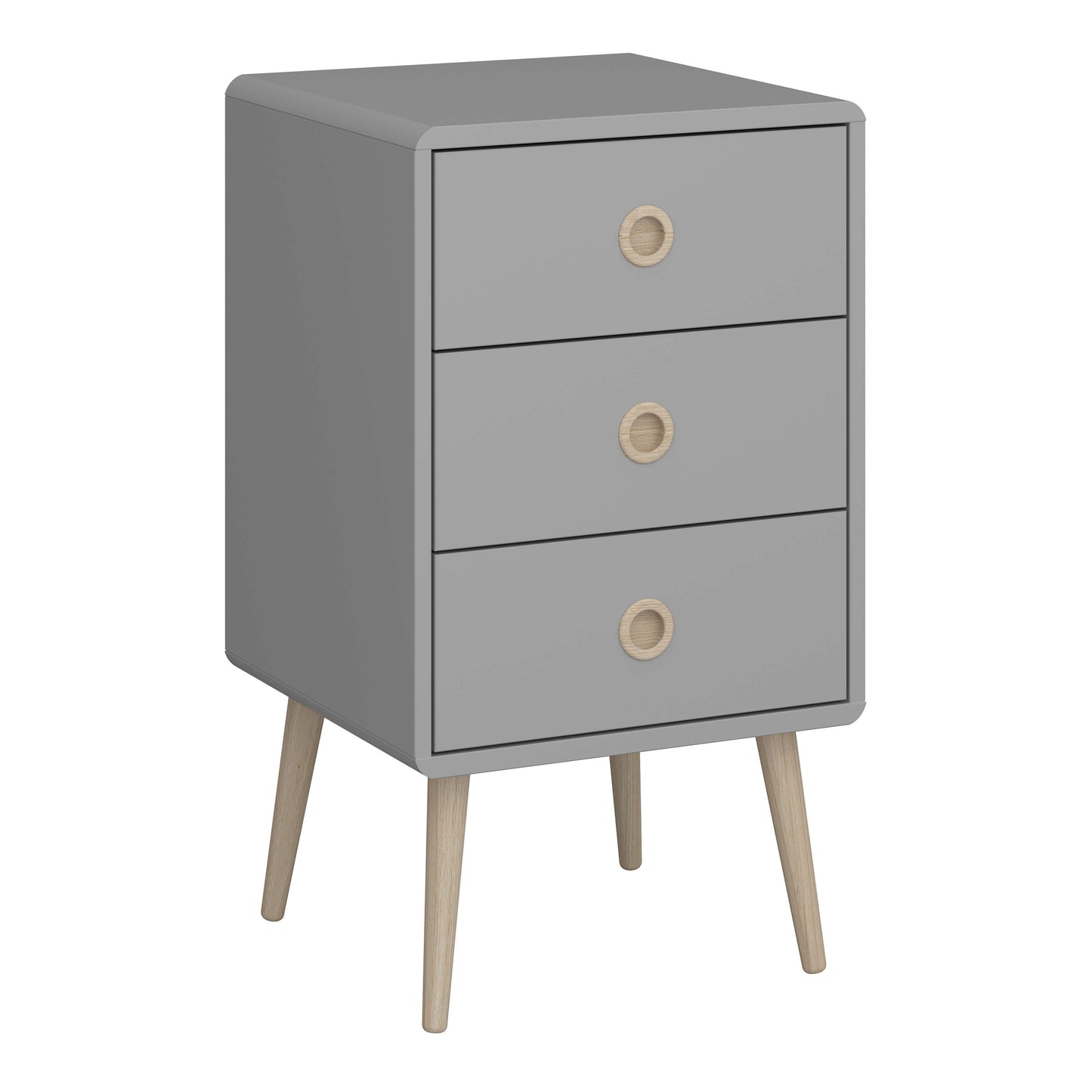 Softline 3 Drawer Chest Grey ModelBedroom