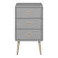 Softline 3 Drawer Chest Grey ModelBedroom