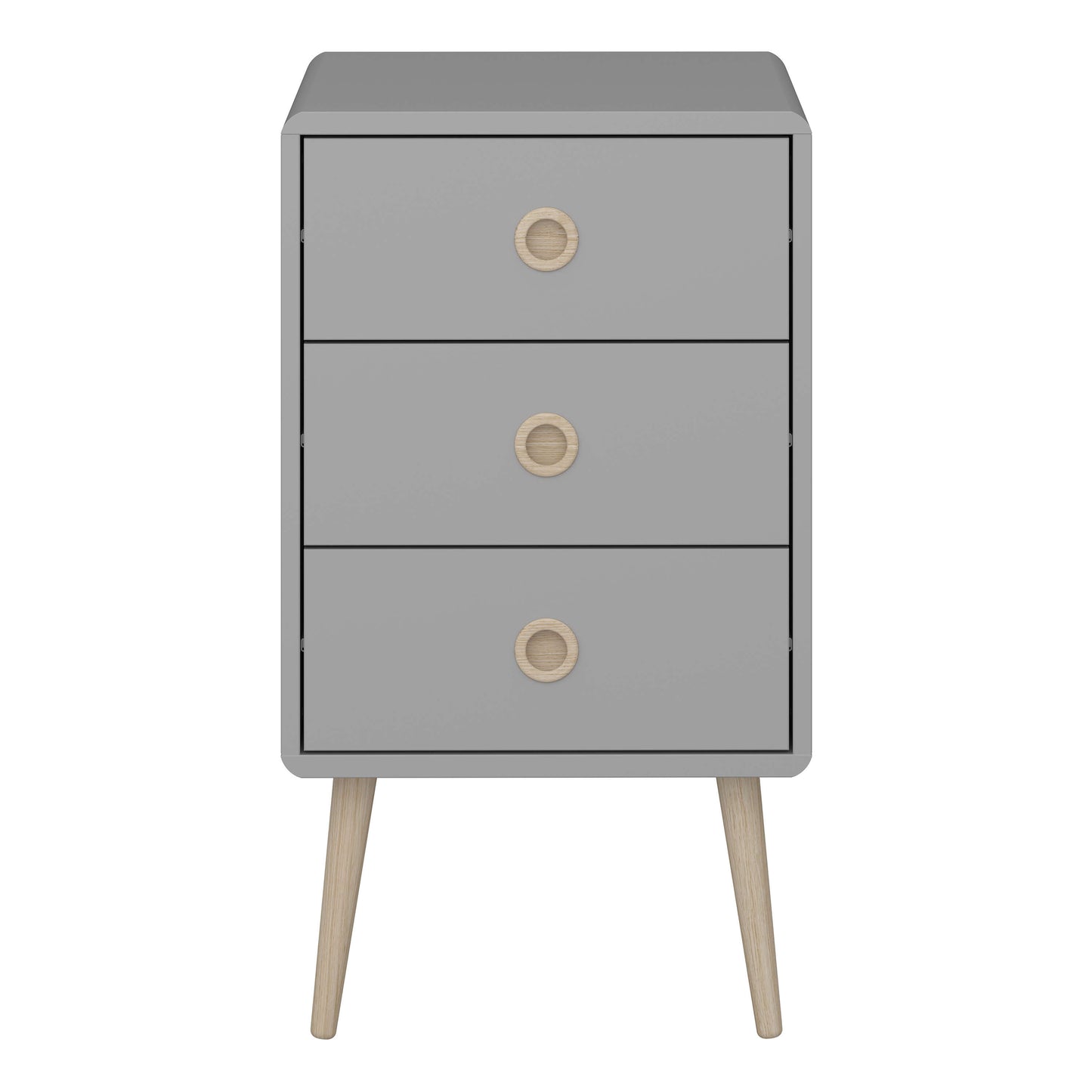 Softline 3 Drawer Chest Grey ModelBedroom