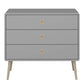 Softline 3 Drawer Wide Chest Grey ModelBedroom