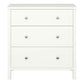 Tromso 3 Drawer Chest of Drawers - White Chest Of Drawers ModelBedroom
