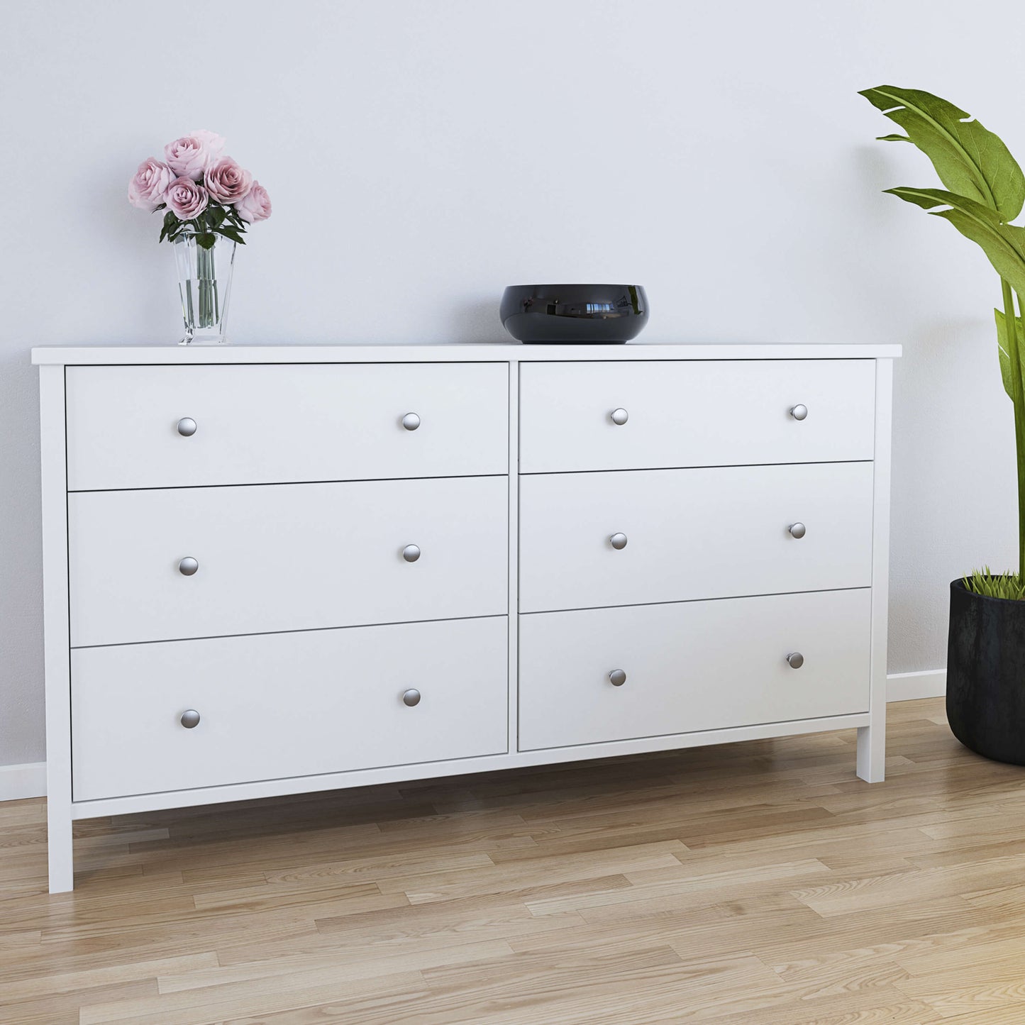 Tromso 3 + 3 Wide Chest - Wide Chest Of Drawers ModelBedroom