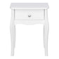 Baroque Nightstand White - Bedside Table ModelBedroom