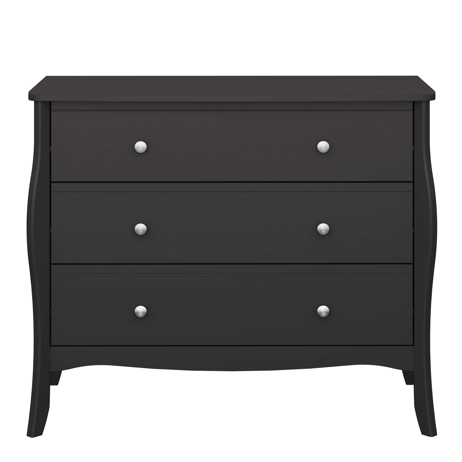 Baroque 3 drawer Wide Chest - 3 Drawer Chest of Drawers ModelBedroom