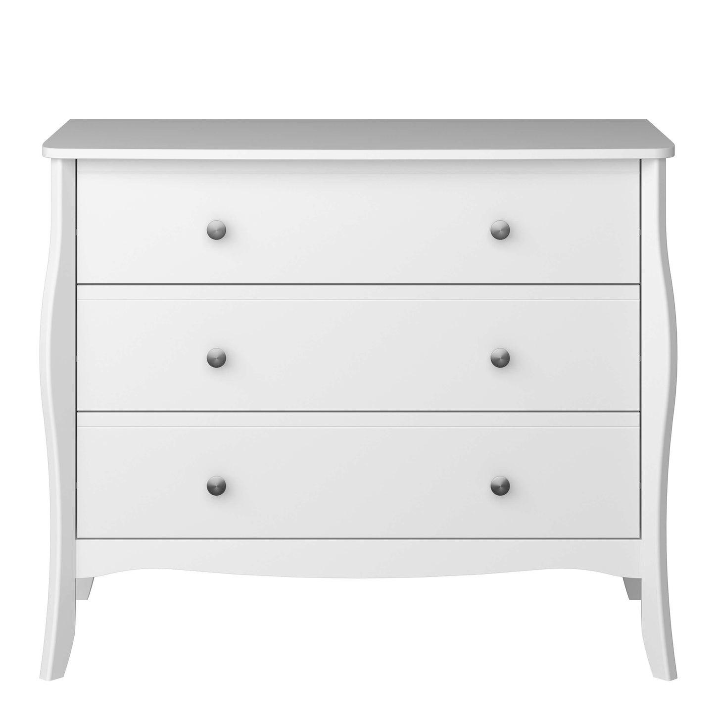 Baroque 3 drawer Wide Chest - 3 Drawer Chest of Drawers ModelBedroom