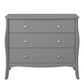 Baroque 3 drawer Wide Chest - 3 Drawer Chest of Drawers ModelBedroom