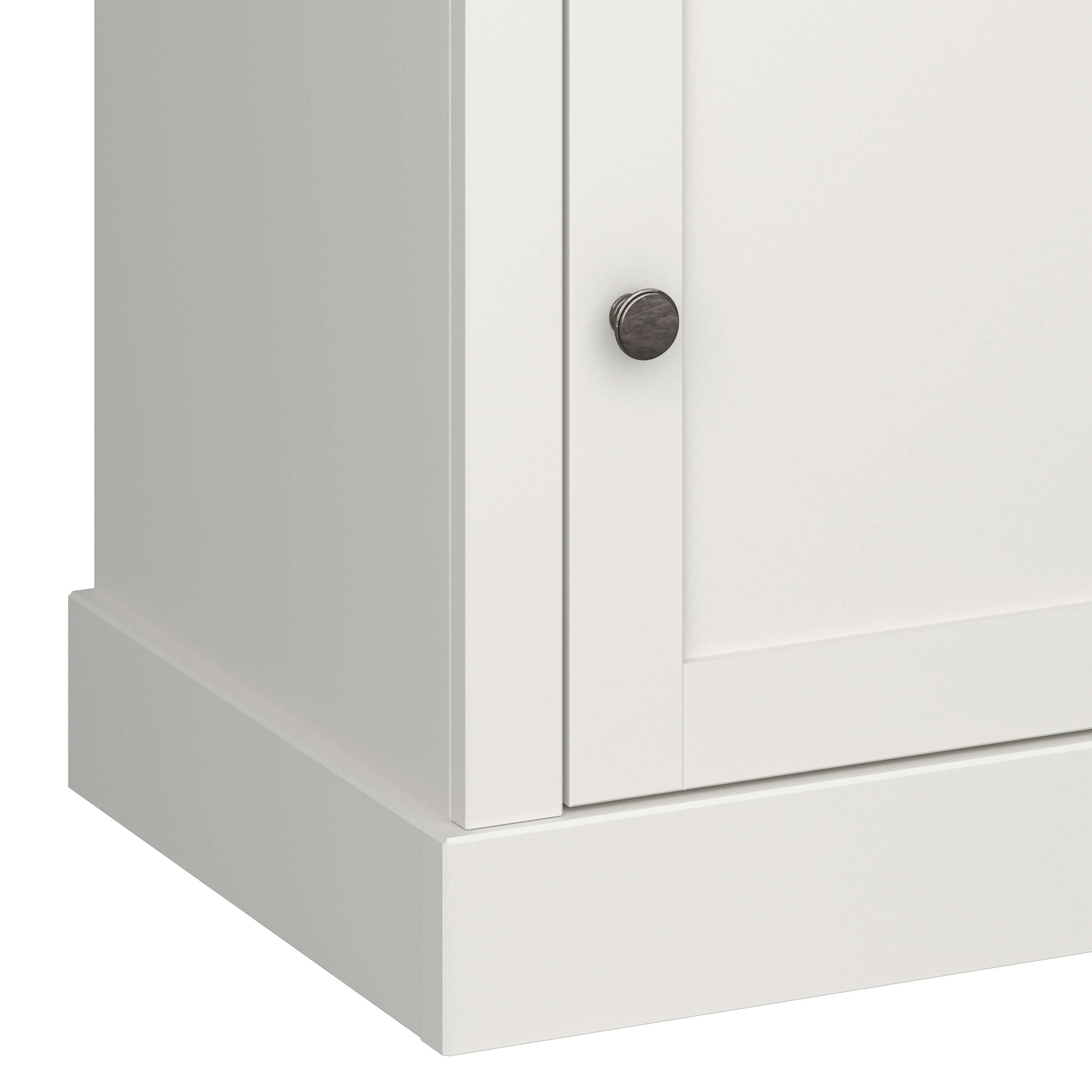 Sandringham 1 Door 1 Drawer Bedside Off White ModelBedroom