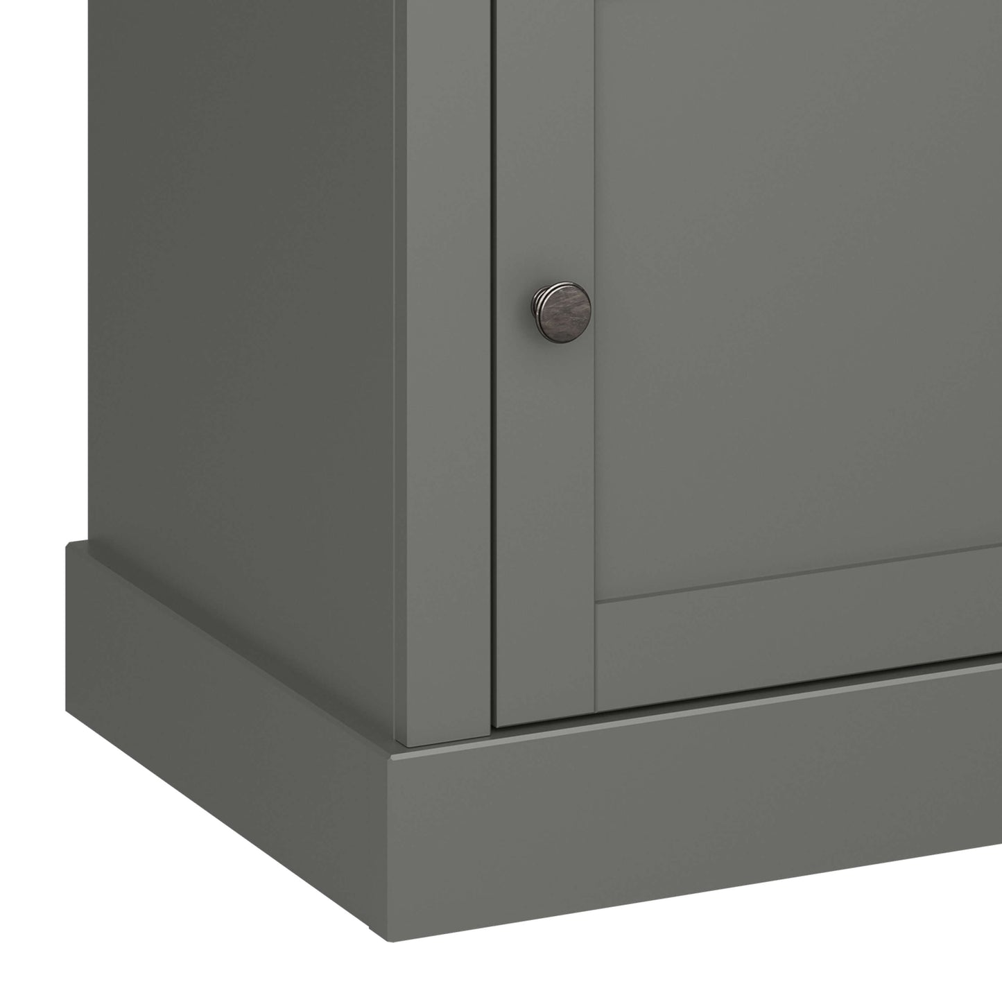 Sandringham 1 Door 1 Drawer Bedside Grey ModelBedroom