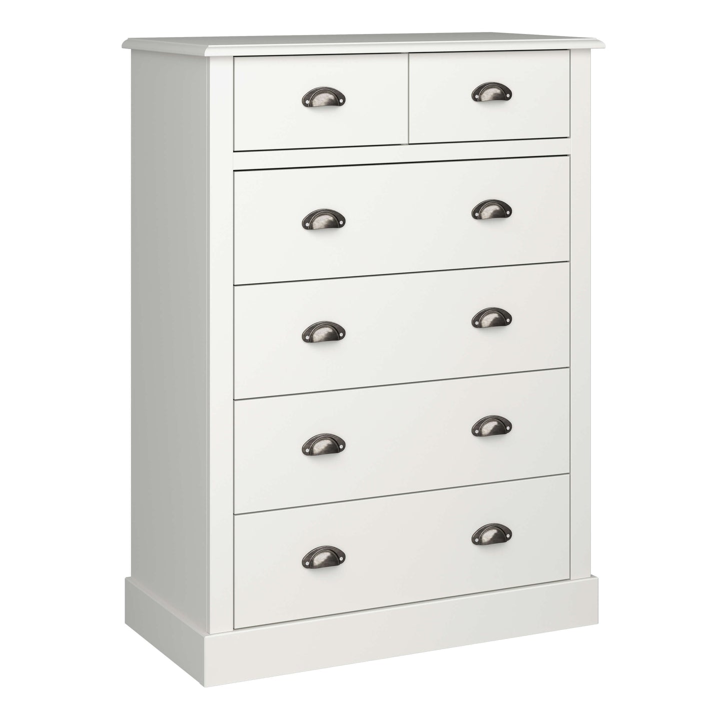 Sandringham 2+4 Chest Off White ModelBedroom