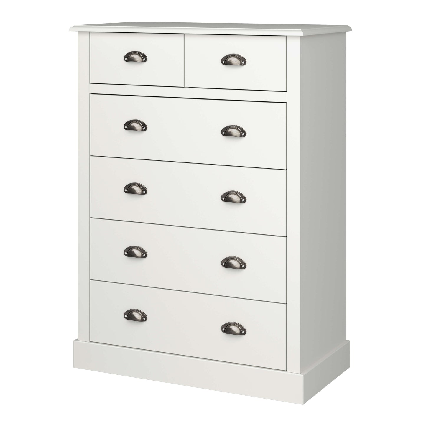 Sandringham 2+4 Chest Off White ModelBedroom