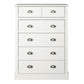 Sandringham 2+4 Chest Off White ModelBedroom