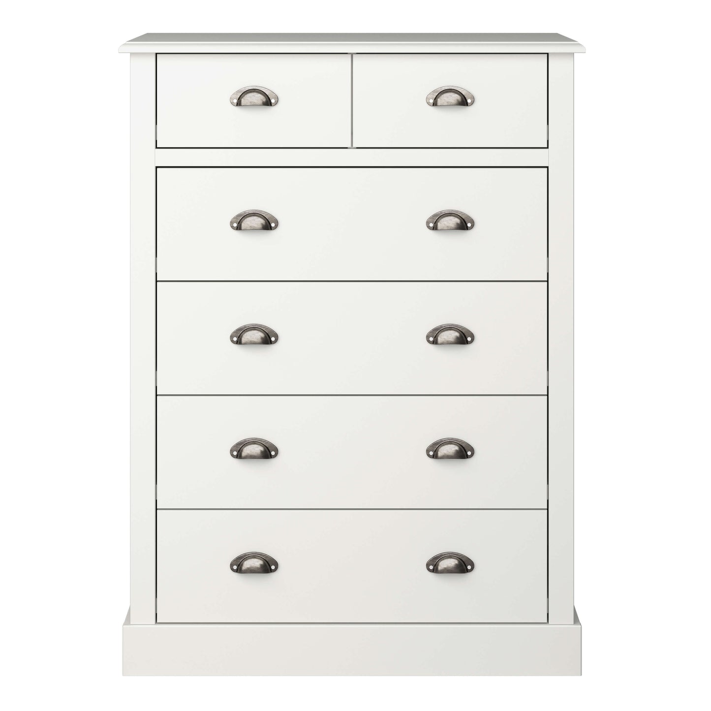 Sandringham 2+4 Chest Off White ModelBedroom