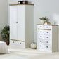 Sandringham 2+4 Chest White & Pine ModelBedroom