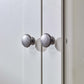 Sandringham 2 door 1 Drawer Wardrobe White & Pine ModelBedroom
