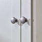 Sandringham 3 Door 2 Drawer Wardrobe White & Pine ModelBedroom