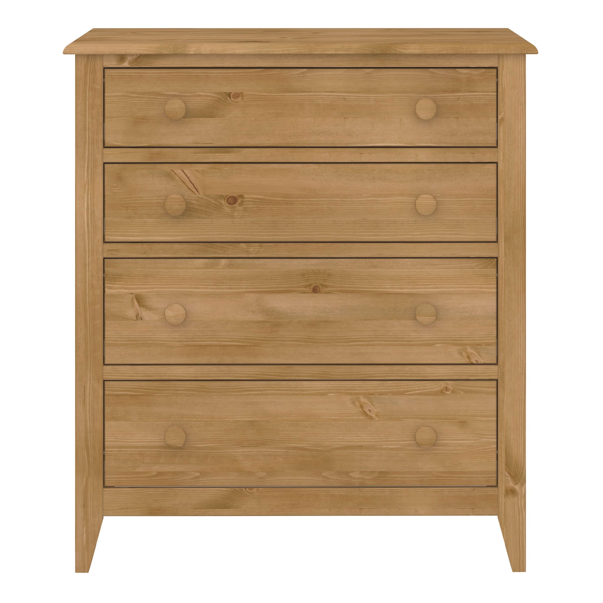 Heston 4 Drawer Chest Pine ModelBedroom