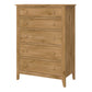 Heston 5 Drawer Chest Pine ModelBedroom